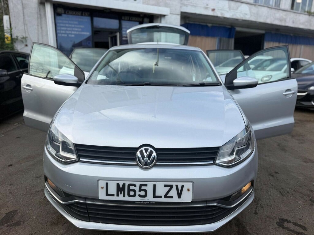 Volkswagen Polo 1.2 Tsi Bluemotion Tech Se Dsg Euro 6 Ss Silver #2