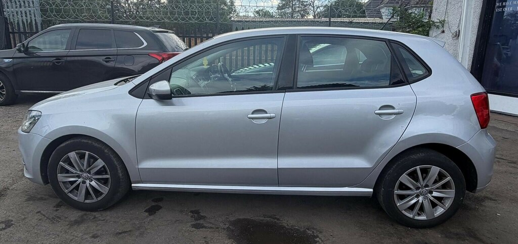 Volkswagen Polo 1.2 Tsi Bluemotion Tech Se Dsg Euro 6 Ss Silver #4