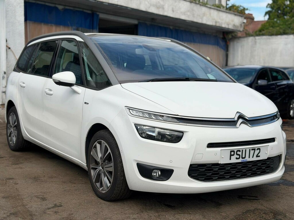 Citroen Grand C4 Picasso 1.6 Bluehdi Vtr Eat6 Euro 6 Ss White