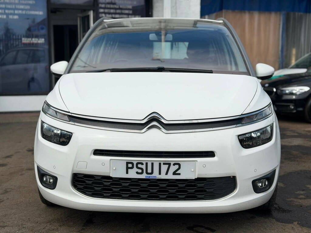 Citroen Grand C4 Picasso 1.6 Bluehdi Vtr Eat6 Euro 6 Ss White #5