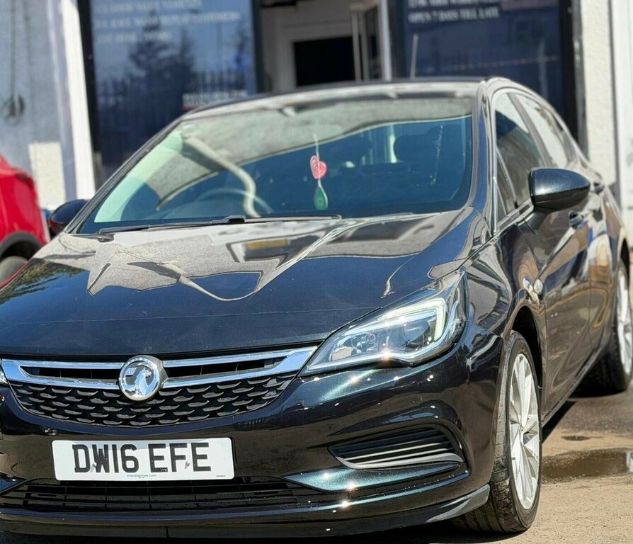 Vauxhall Astra 1.4I Design Euro 6 Black #2