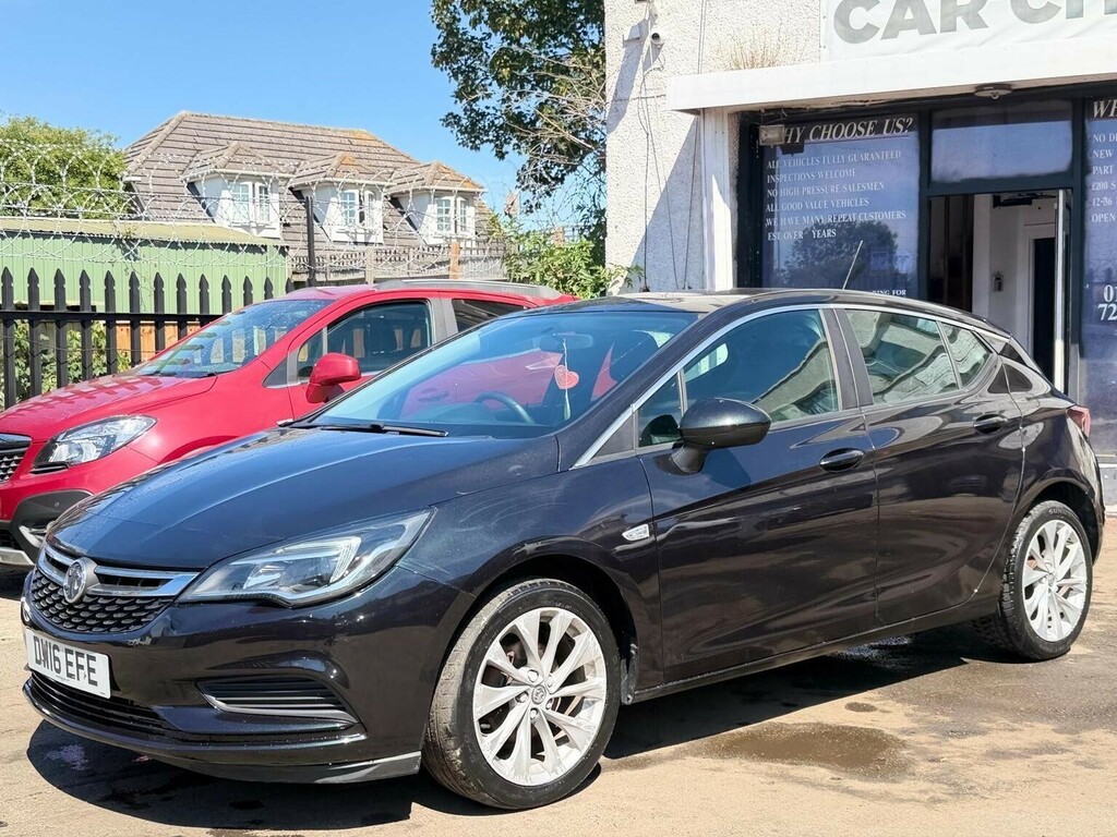 Vauxhall Astra 1.4I Design Euro 6 Black
