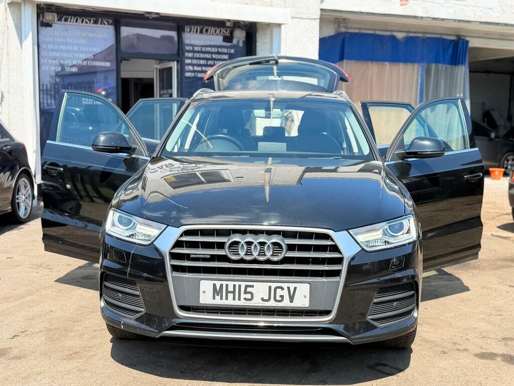 Audi Q3 2.0 Tfsi Se S Tronic Quattro Euro 6 Ss Black #6