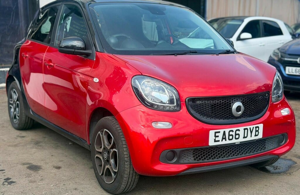 Smart Forfour 1.0 Prime Twinamic Euro 6 Ss Red