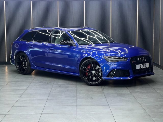 Audi RS6 Avant 4.0 Tfsi V8 Performance Estate Tiptroni Blue