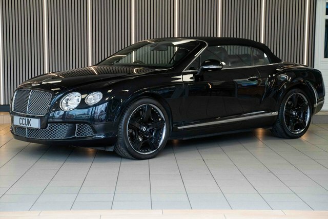 Bentley Continental Gt 6.0 Flexfuel Gtc Convertible Bi Fuel 6Spd Black #3
