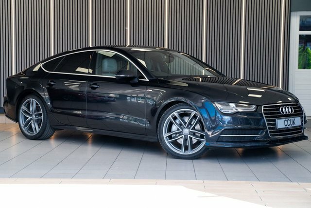 Audi A7 3.0 Tdi V6 Ultra S Line Sportback S Tro Blue