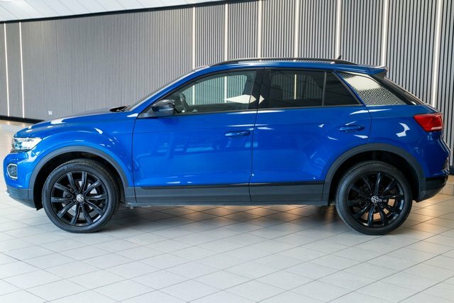 Volkswagen T-Roc 1.5 Tsi Evo Black Edition Suv Eu VO21HZC Blue #6