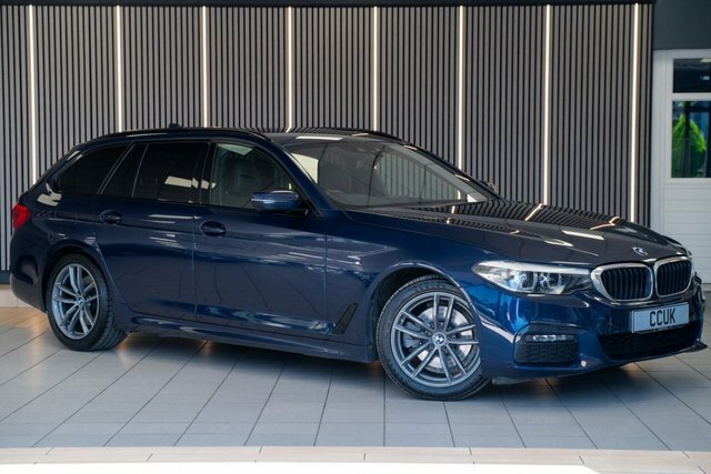 BMW 5 Series 2.0 520D M Sport Touring Euro 6 S Blue