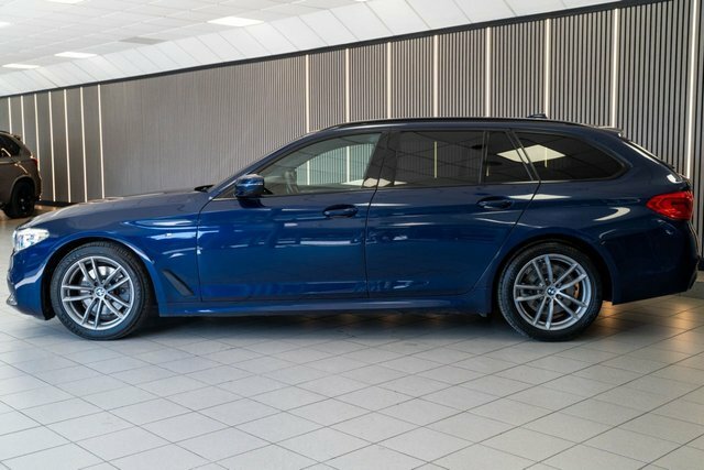BMW 5 Series 2.0 520D M Sport Touring Euro 6 S Blue #6