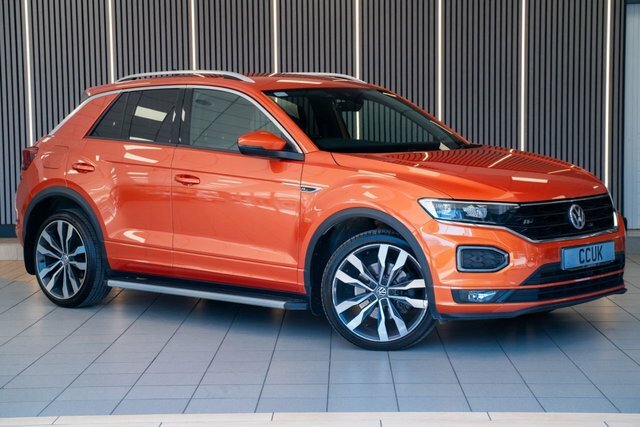 Volkswagen T-Roc 2.0 Tdi R-line Suv Dsg Euro 6 S S 15 Orange