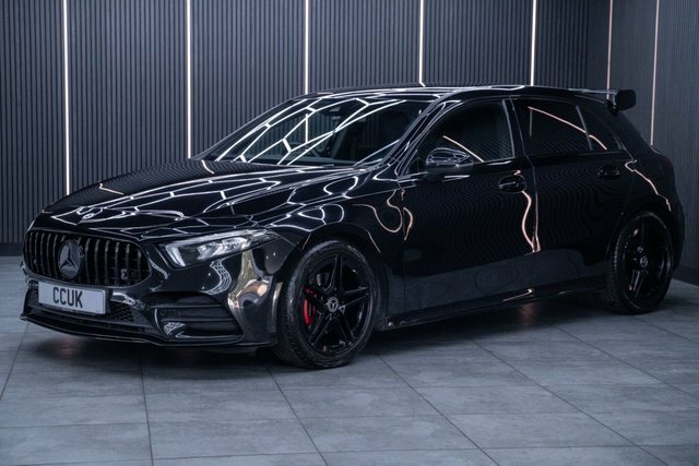 Mercedes-Benz A Class 1.3 A180 Amg Line Executive Hatchback Black #3