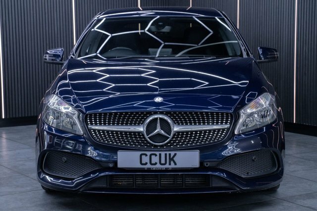 Mercedes-Benz A Class 1.5 A180d Amg Line Executive Hatchback Diese RF66CXY Blue #2