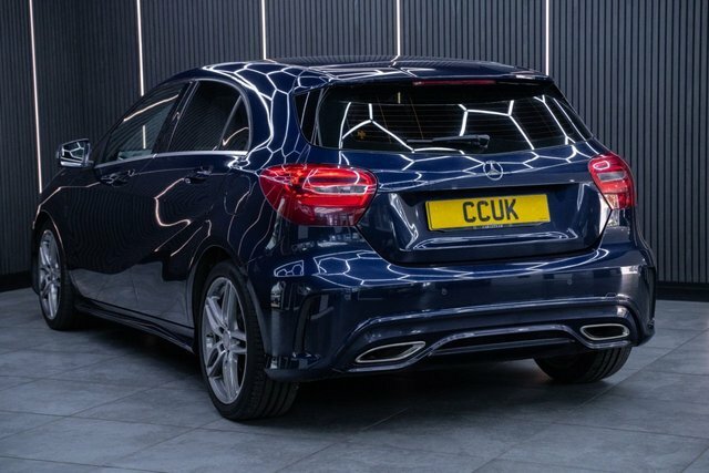 Mercedes-Benz A Class 1.5 A180d Amg Line Executive Hatchback Diese RF66CXY Blue #6