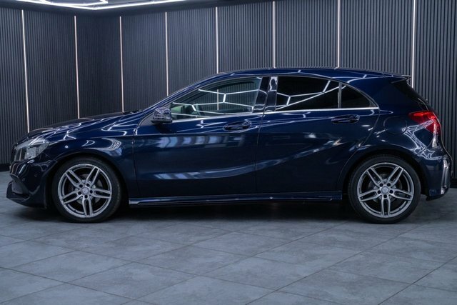 Mercedes-Benz A Class 1.5 A180d Amg Line Executive Hatchback Diese RF66CXY Blue #5