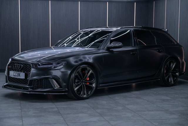 Audi RS6 Avant 4.0 Tfsi V8 Estate Tiptronic Quattro Eu Black #3