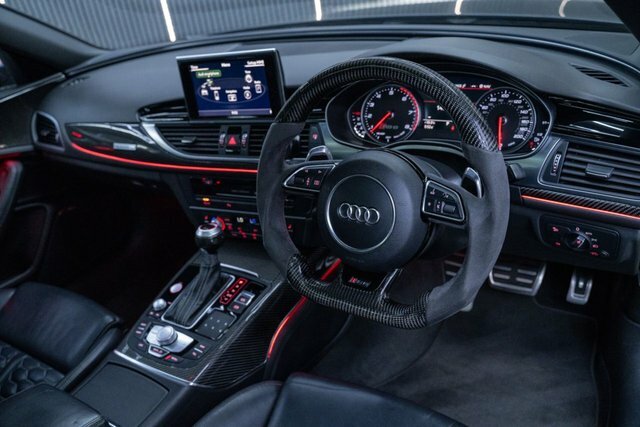 Audi RS6 Avant 4L Null White #12