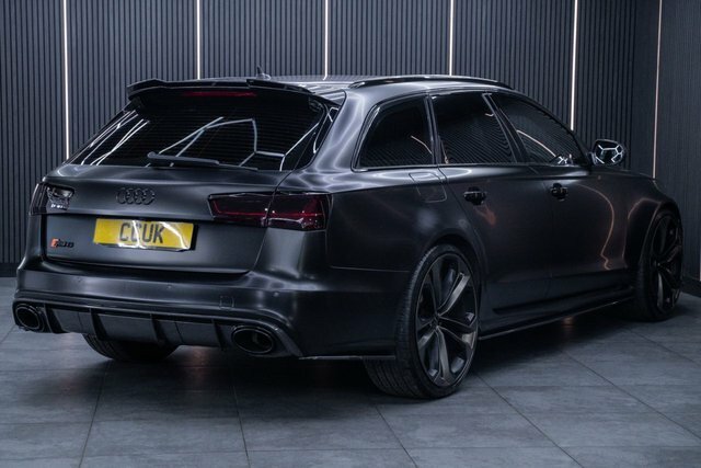 Audi RS6 Avant 4L Null White #9