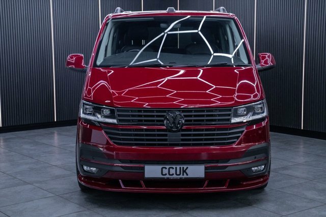 Volkswagen Transporter 2.0 Tdi T32 Highline Kombi Double Cab D Red #2
