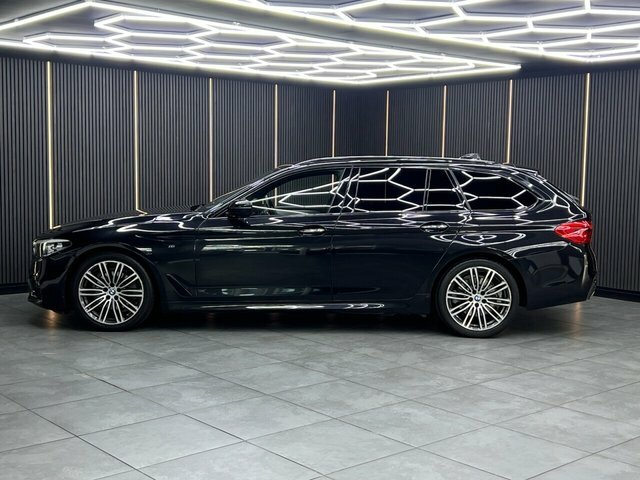 BMW 5 Series 2.0 520I M Sport Touring Euro 6 S Black #4