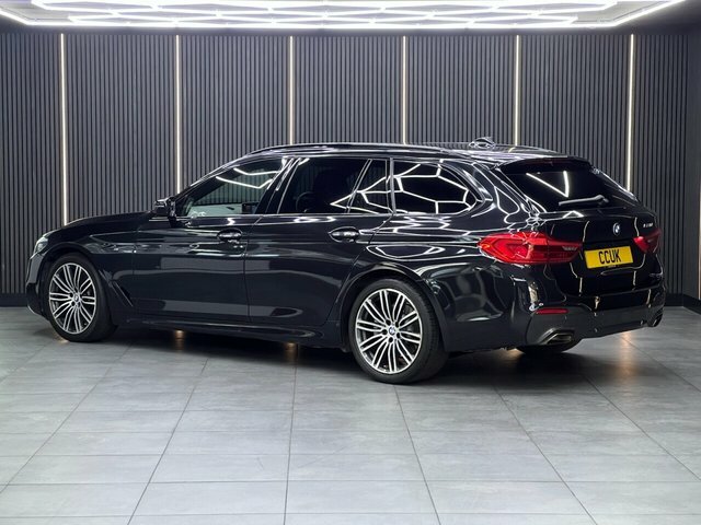 BMW 5 Series 2.0 520I M Sport Touring Euro 6 S Black #5