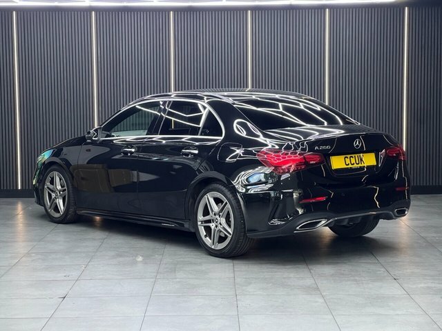 Mercedes-Benz A Class 1.3 A200h Mhev Amg Line Executive Saloon Pet Black #5