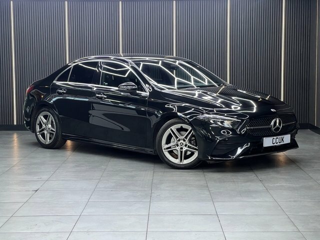 Mercedes-Benz A Class 1.3 A200h Mhev Amg Line Executive Saloon Pet Black