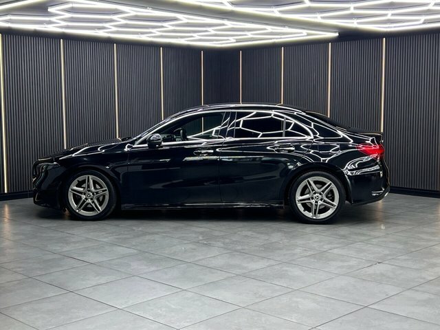Mercedes-Benz A Class 1.3 A200h Mhev Amg Line Executive Saloon Pet Black #4