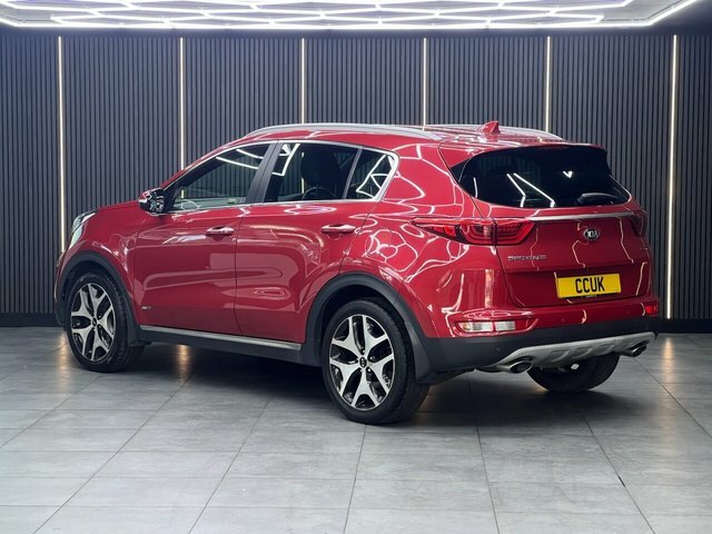 Kia Sportage 2.0 Crdi Gt-line Suv Awd Euro 6 Red #5