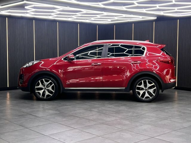 Kia Sportage 2.0 Crdi Gt-line Suv Awd Euro 6 Red #4