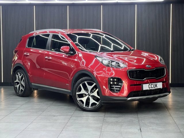Kia Sportage 2.0 Crdi Gt-line Suv Awd Euro 6 Red
