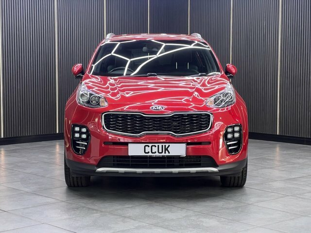 Kia Sportage 2.0 Crdi Gt-line Suv Awd Euro 6 Red #2