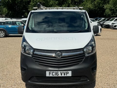 Vauxhall Vivaro 1.6 Cdti 2900 White #2