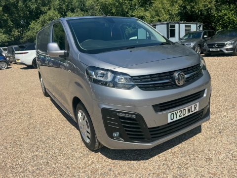 Vauxhall Vivaro 2.0 Turbo D 3100 Sportive Crew Van L2 H1 Euro 6 S Grey #20