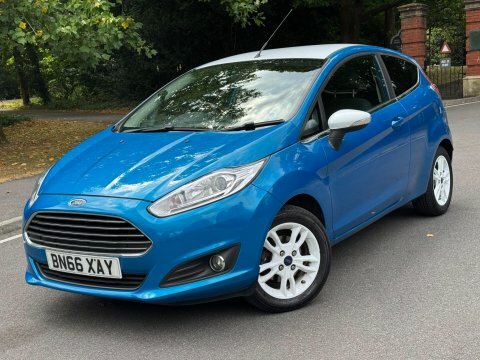 Ford Fiesta 1.25 Zetec Blue Blue