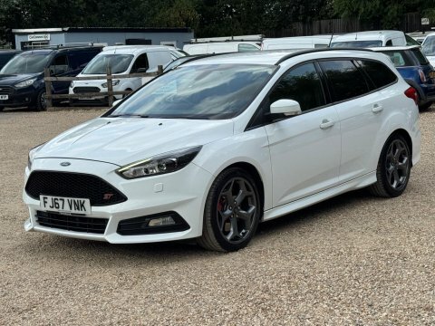 Ford Focus 2.0T Ecoboost St-3 White #5