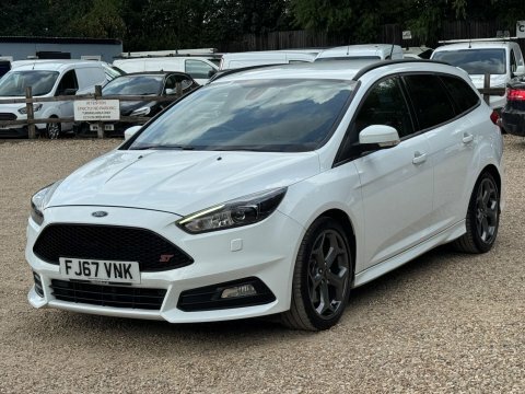 Ford Focus 2.0T Ecoboost St-3 White #4