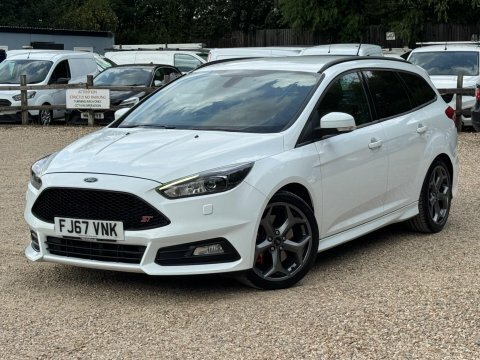 Ford Focus 2.0T Ecoboost St-3 White #3