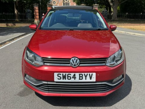 Volkswagen Polo 1.2 Tsi Bluemotion Red #3