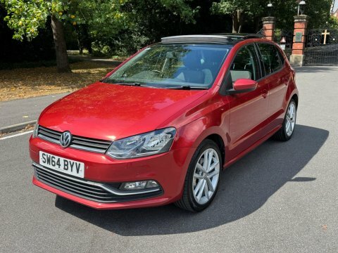 Volkswagen Polo 1.2 Tsi Bluemotion Red #5