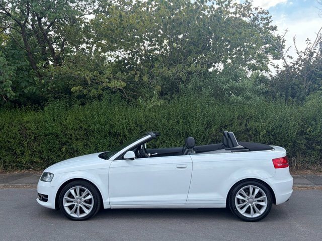 Audi A3 Cabriolet 2.0 Tfsi Sport Convertible S Tronic Eur White #6