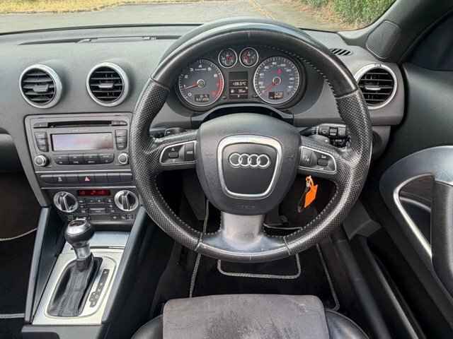 Audi A3 Cabriolet S Line Silver #8