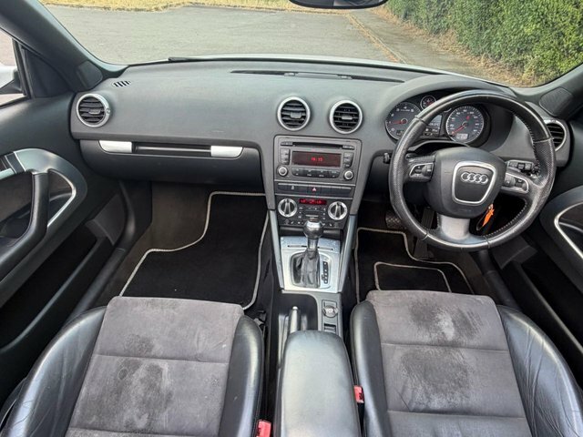 Audi A3 Cabriolet S Line Silver #11