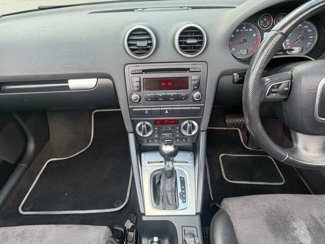 Audi A3 Cabriolet S Line Silver #10