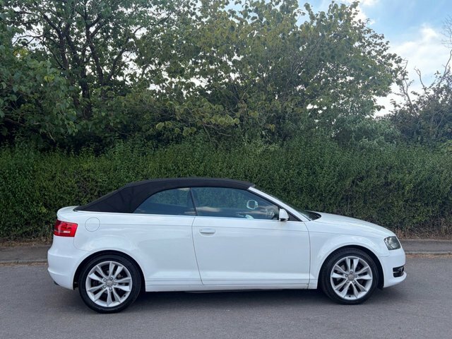 Audi A3 Cabriolet 2.0 Tfsi Sport Convertible S Tronic Eur White #3