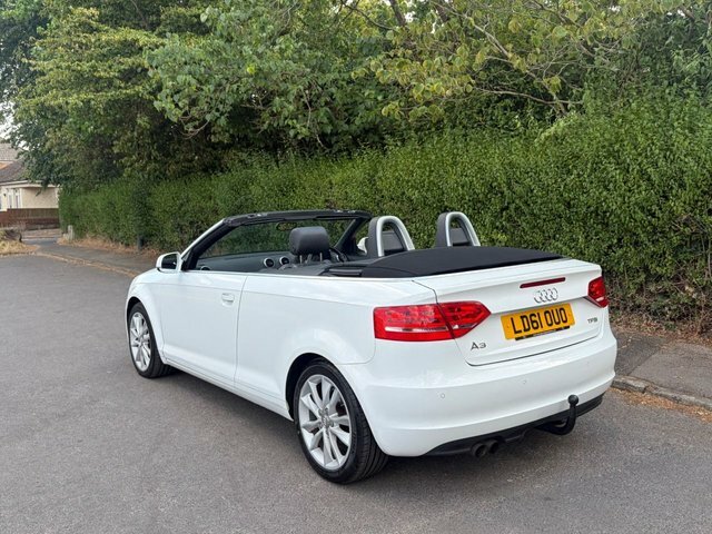 Audi A3 Cabriolet 2.0 Tfsi Sport Convertible S Tronic Eur White #5