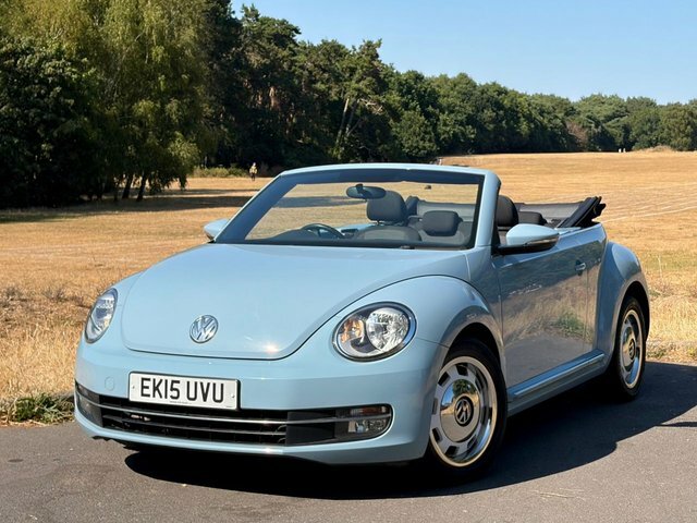 Volkswagen Beetle 1.6 Tdi Bluemotion Tech Design Cabriolet Diese Blue