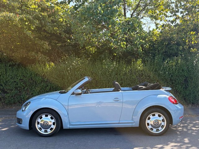 Volkswagen Beetle 1.6 Tdi Bluemotion Tech Design Cabriolet Diese Blue #6