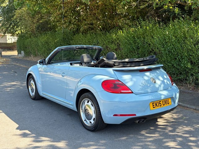 Volkswagen Beetle 1.6 Tdi Bluemotion Tech Design Cabriolet Diese Blue #5