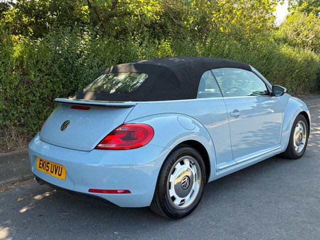 Volkswagen Beetle 1.6 Tdi Bluemotion Tech Design Cabriolet Diese Blue #4